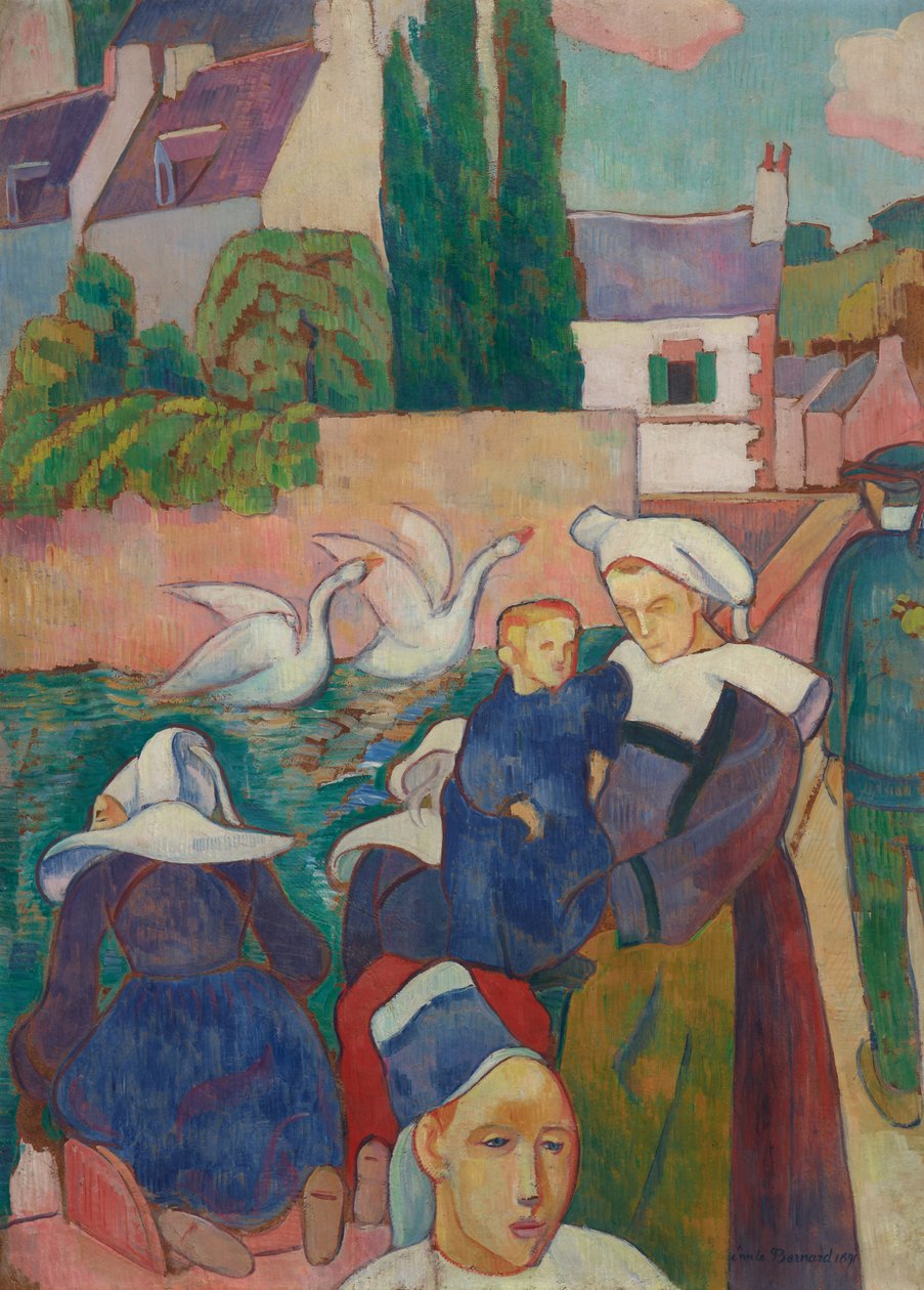 Pont à Pont-Aven - Emile Bernard