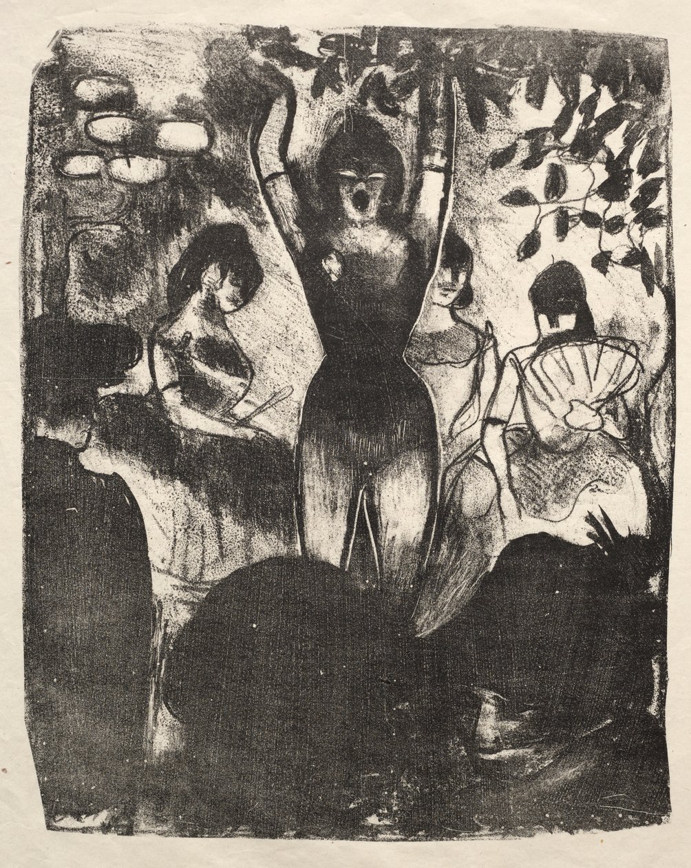 Chanteur au Café-Concert - Emile Bernard