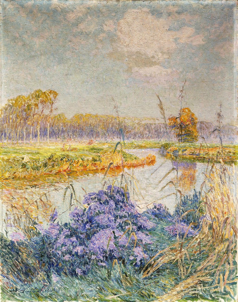 La Lys - De Leie, c. 1902 - Emile Claus