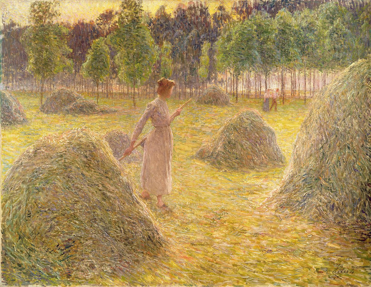 Les Glaneuses, milieu des années 1890 - Emile Claus