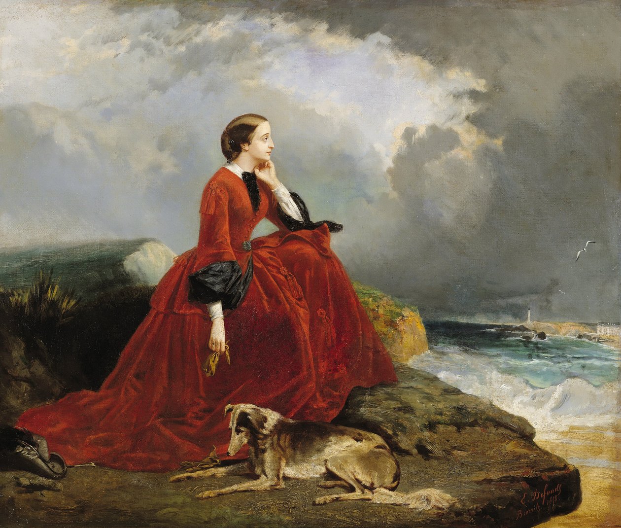 Impératrice Eugénie 1826-1920 à Biarritz - Emile Defonds