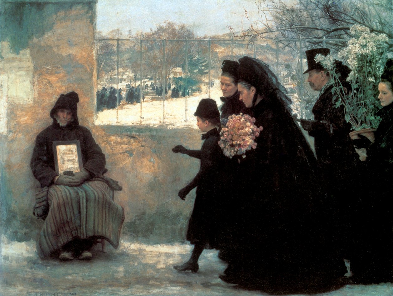 La Toussaint, 1888 - Emile Friant
