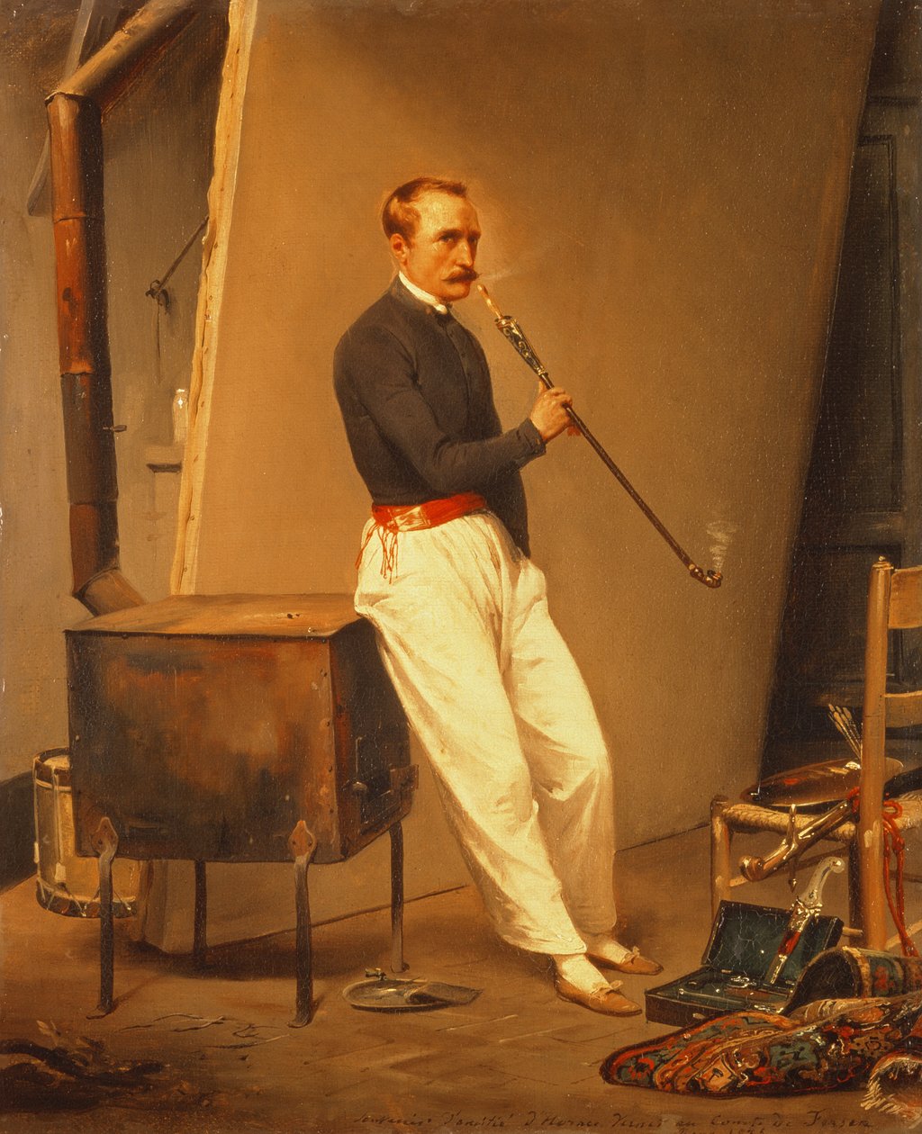 Autoportrait, 1835 - Emile Jean Horace Vernet