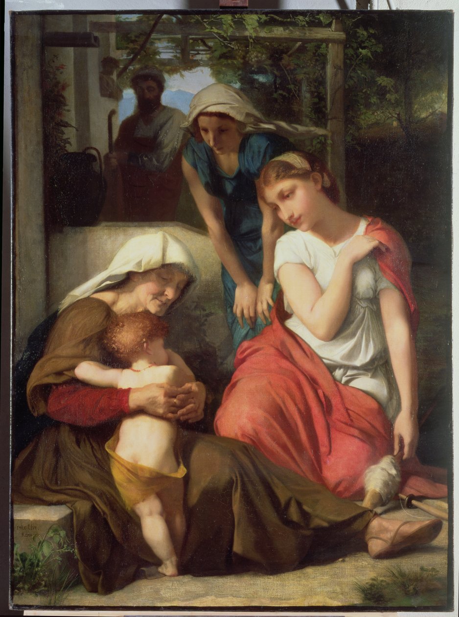 Ruth et Naomi, 1859 - Emile Levy