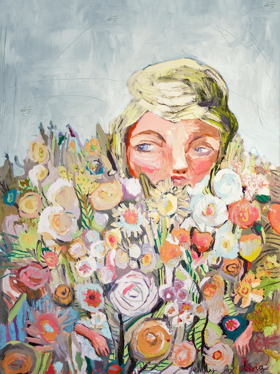 Eve, 2018 (huile sur toile) - Emily Fox King