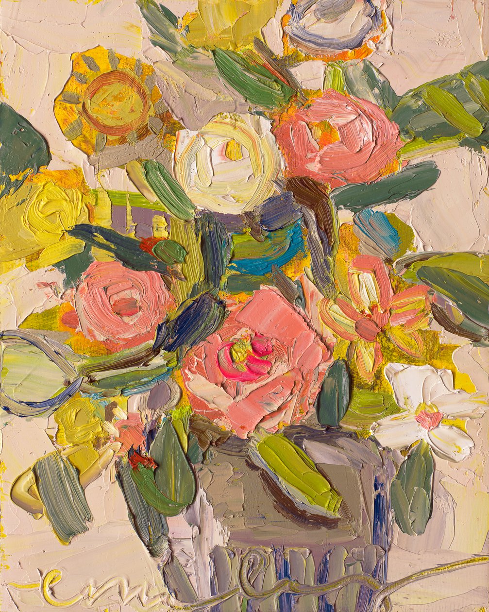 Karma, 2021 (huile sur toile) - Emily Fox King