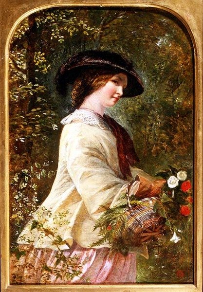 Le Vendeur de fleurs - Emily Mary Osborn