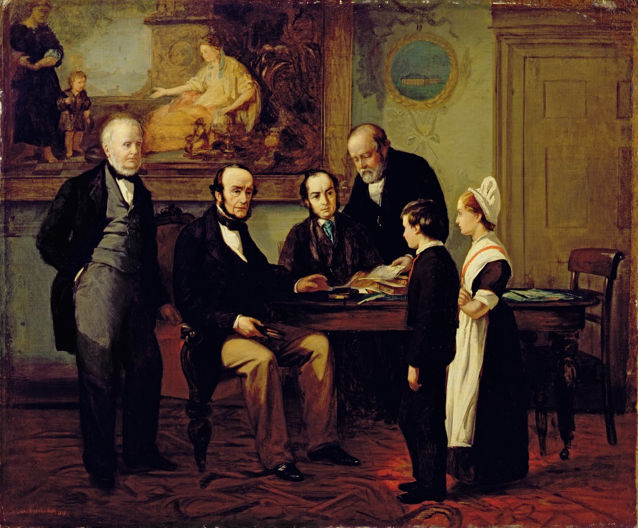 Prendre congé, 1868 - Emma Brownlow