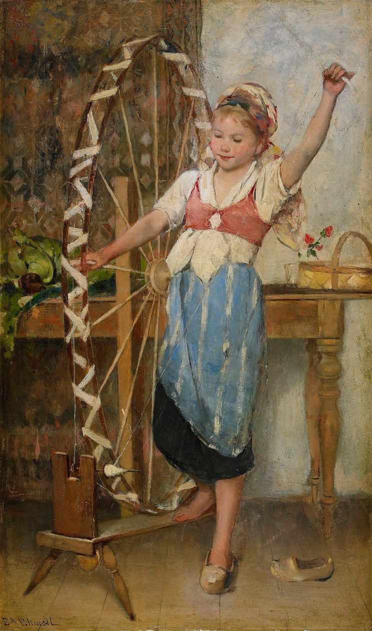 La petite fileuse - Emma Ekwall