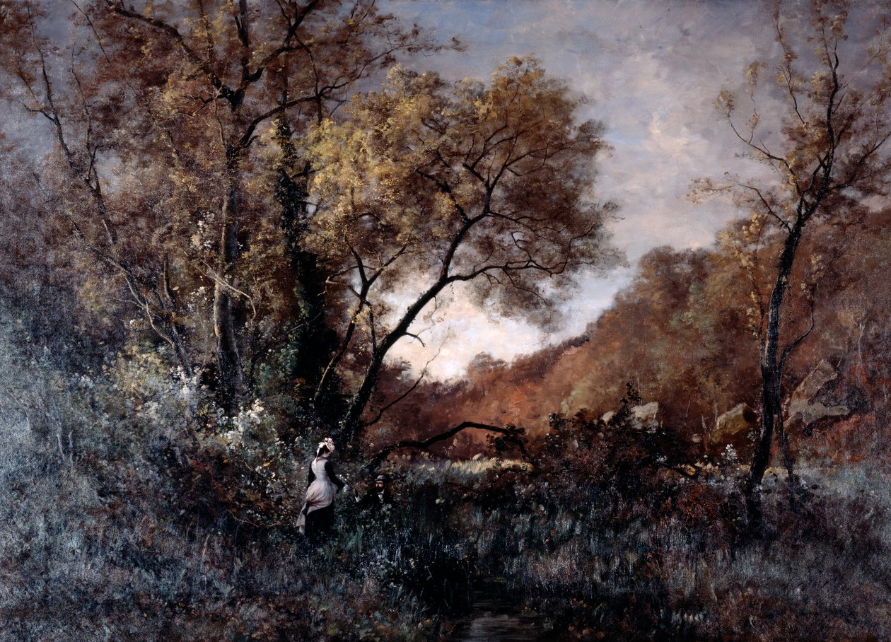 Fleurs en avril, 1877 - Emmanuel Lansyer
