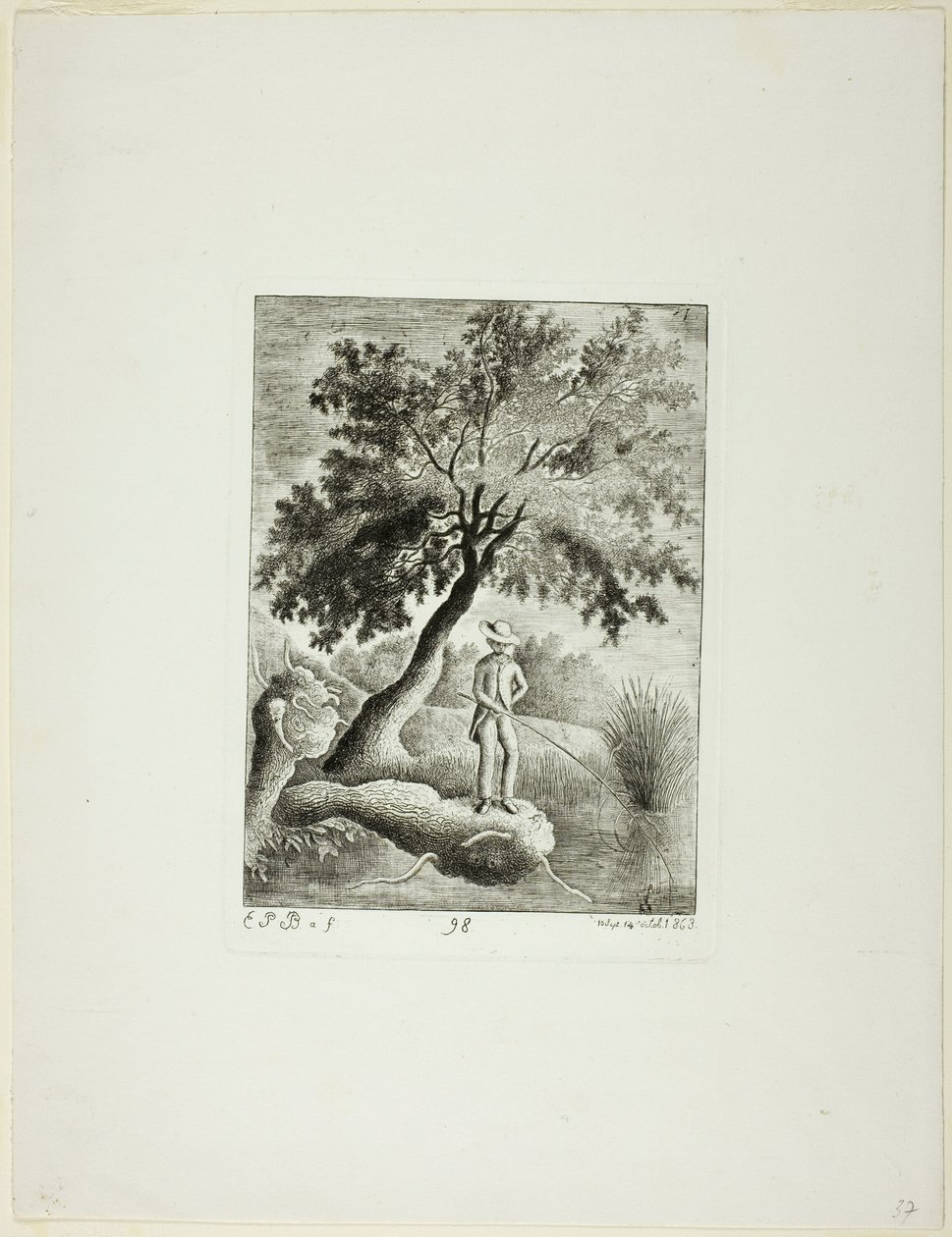 Le Pêcheur - Emmanuel Phélippes Beaulieu