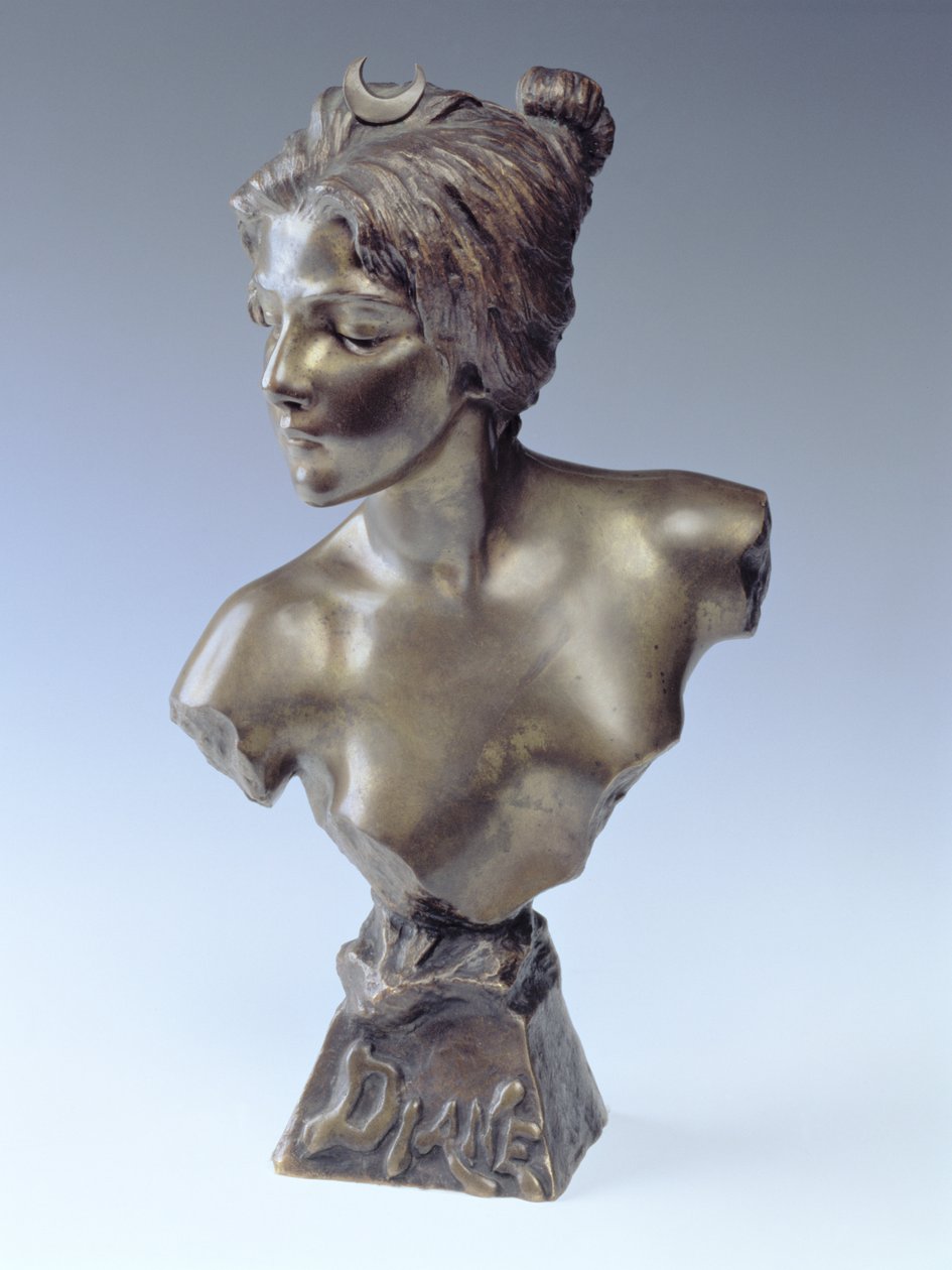 Buste de Diane, c.1910 - Emmanuel Villanis