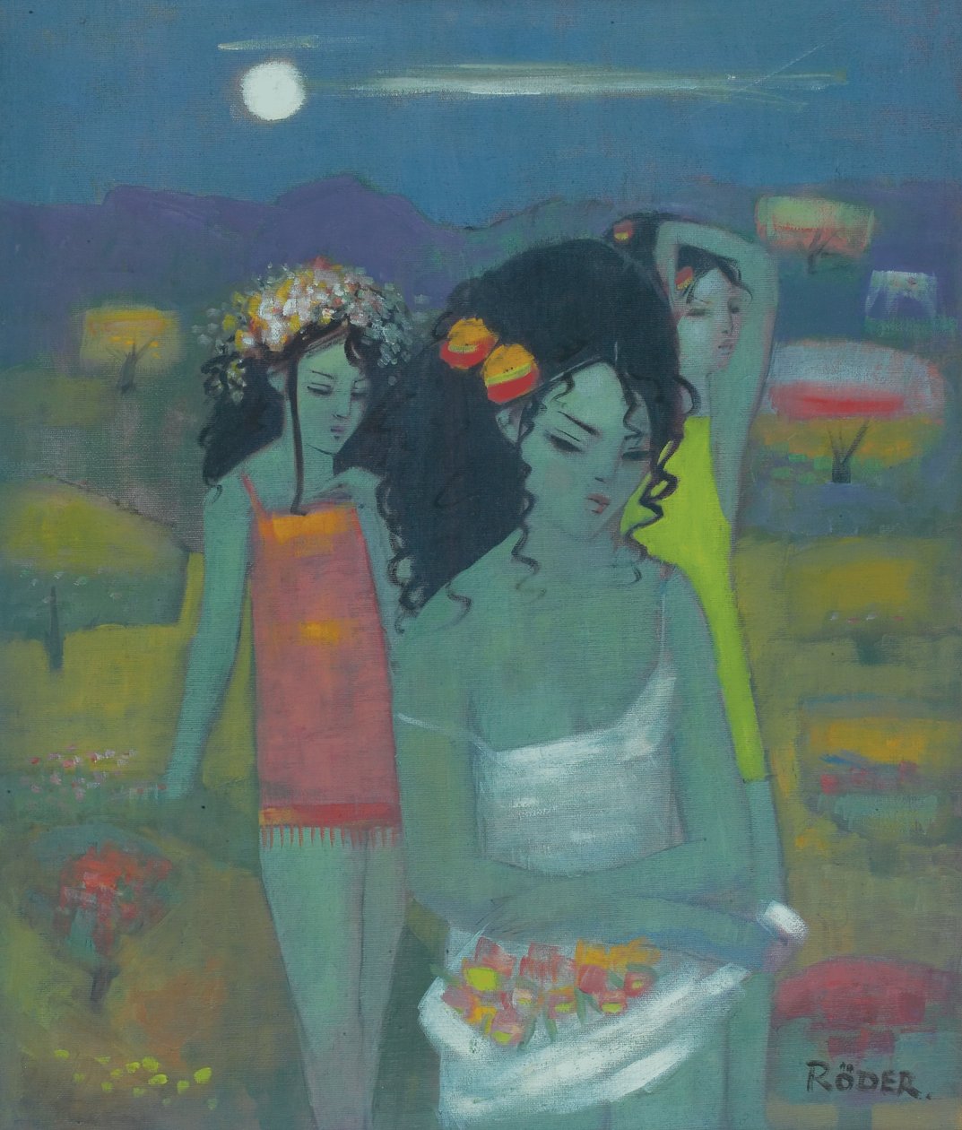 Récolte de fruits - Endre Roder