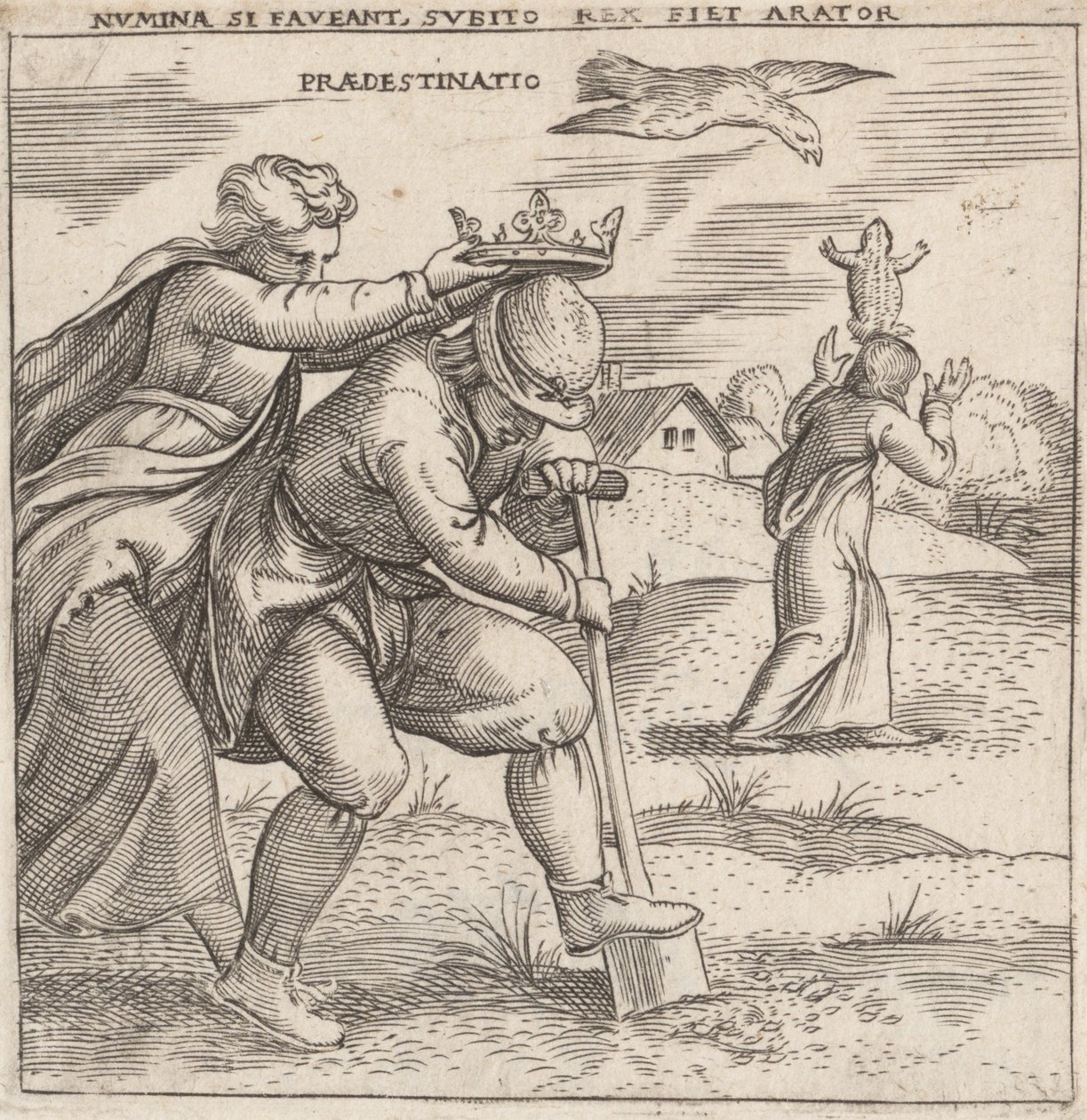 Prédestination, vers 1545-50 - Enea Vico