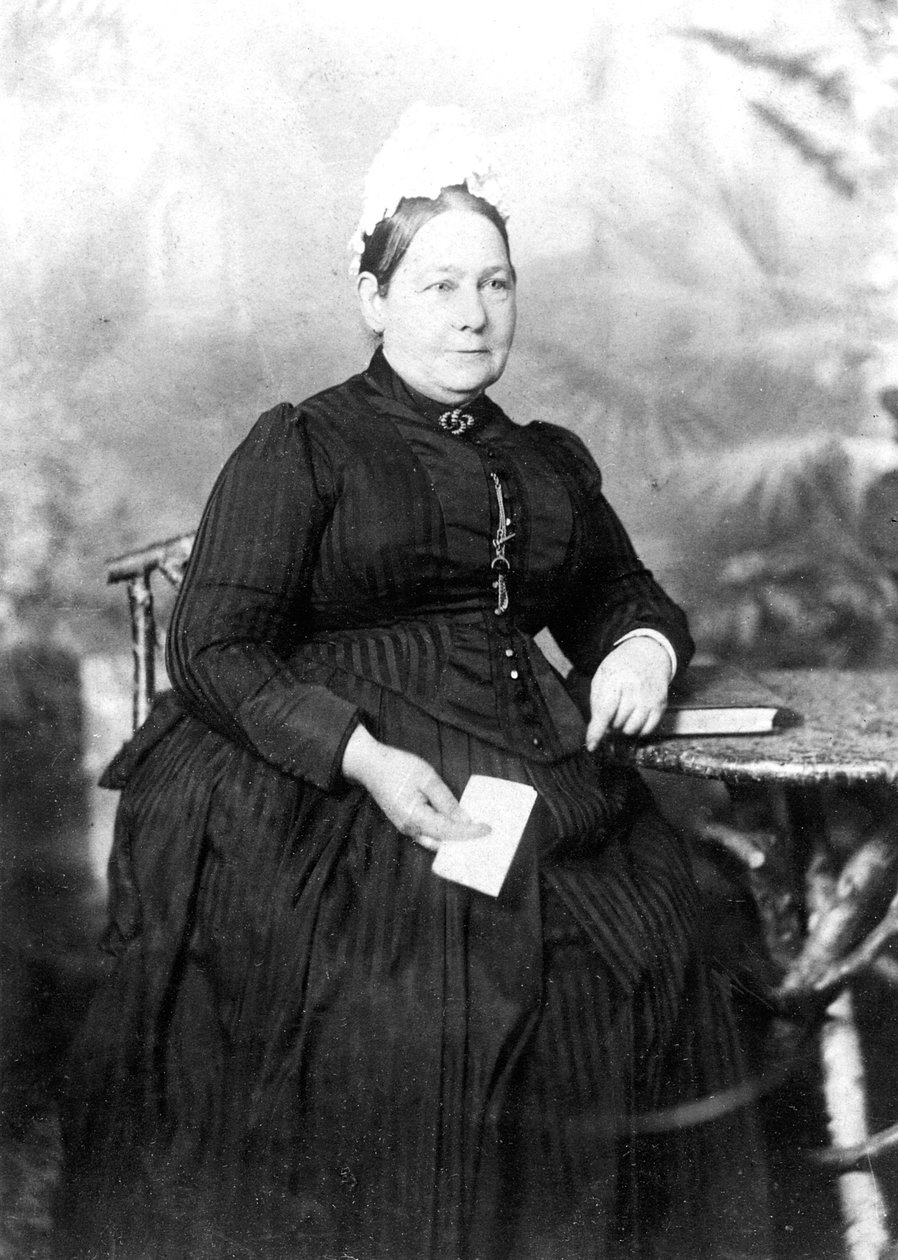 Elizabeth Ann Everest (d.1895), nounou de Winston Churchill (1874-1965) - English Photographer