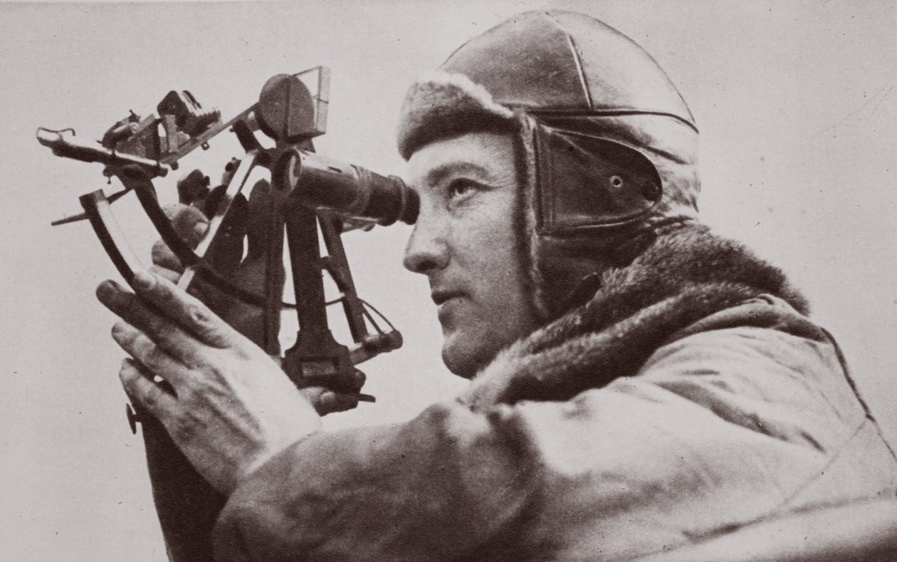 Vol au-dessus du pôle Nord : Richard E. Byrd, 1926 - English Photographer