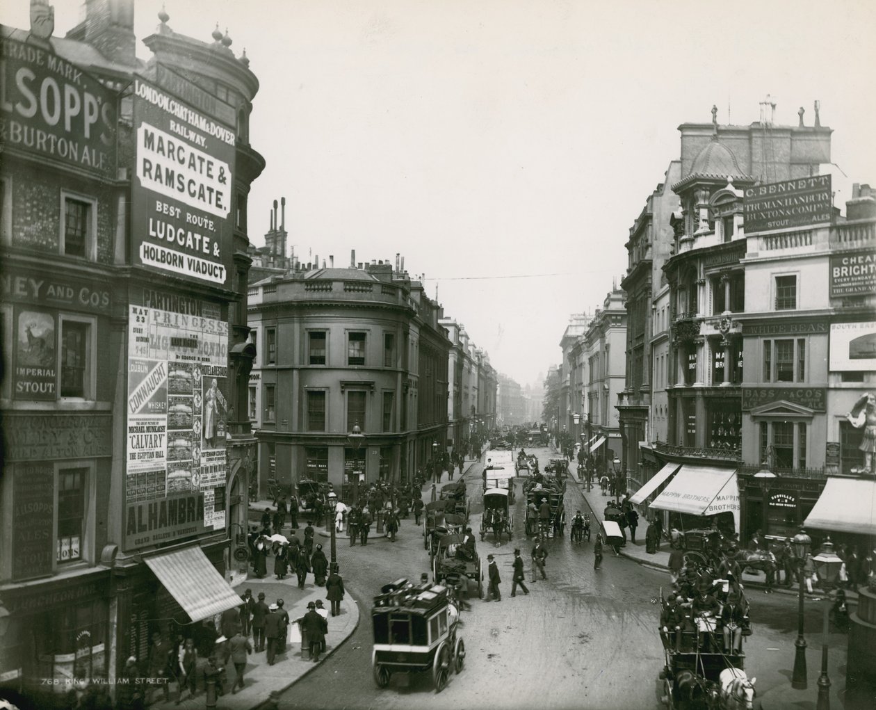 Rue King William, Londres - English Photographer