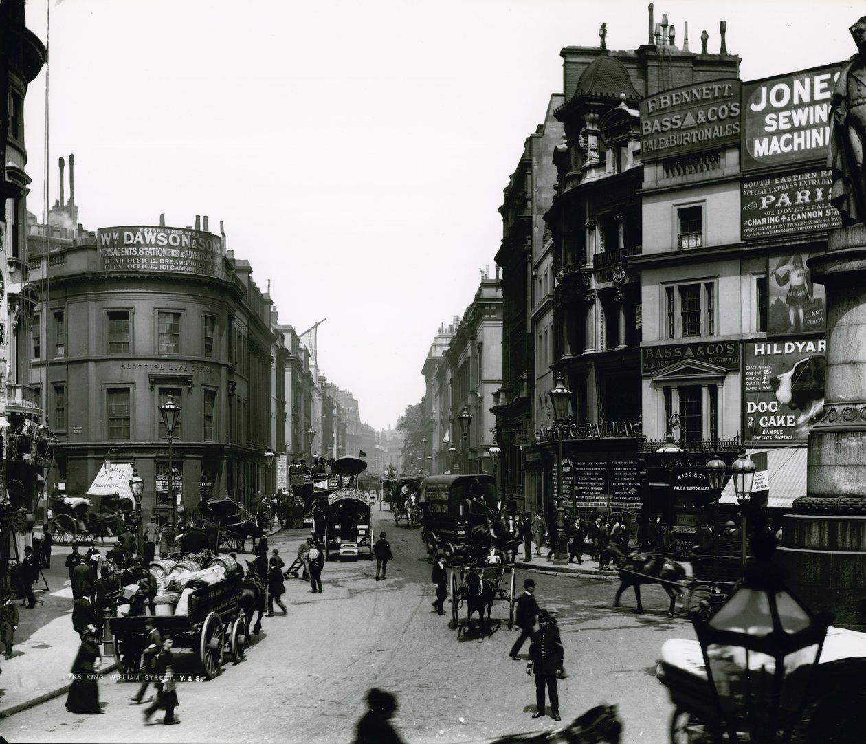 King William Street, Londres, photographie - English Photographer