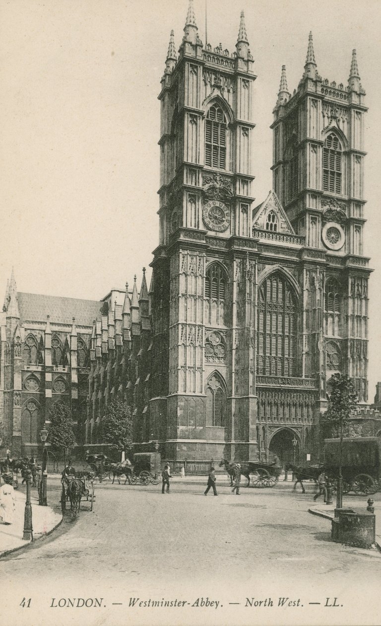 Londres, Abbaye de Westminster, Nord-Ouest - English Photographer