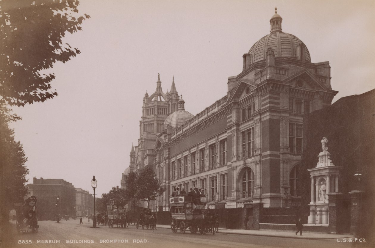 Bâtiments du musée, Brompton Road, Londres - English Photographer