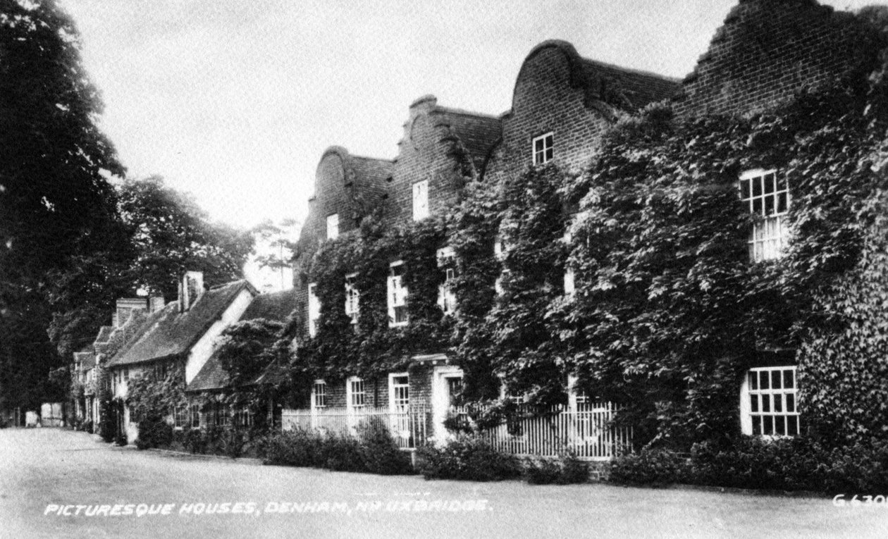 Maisons pittoresques, Denham, près d