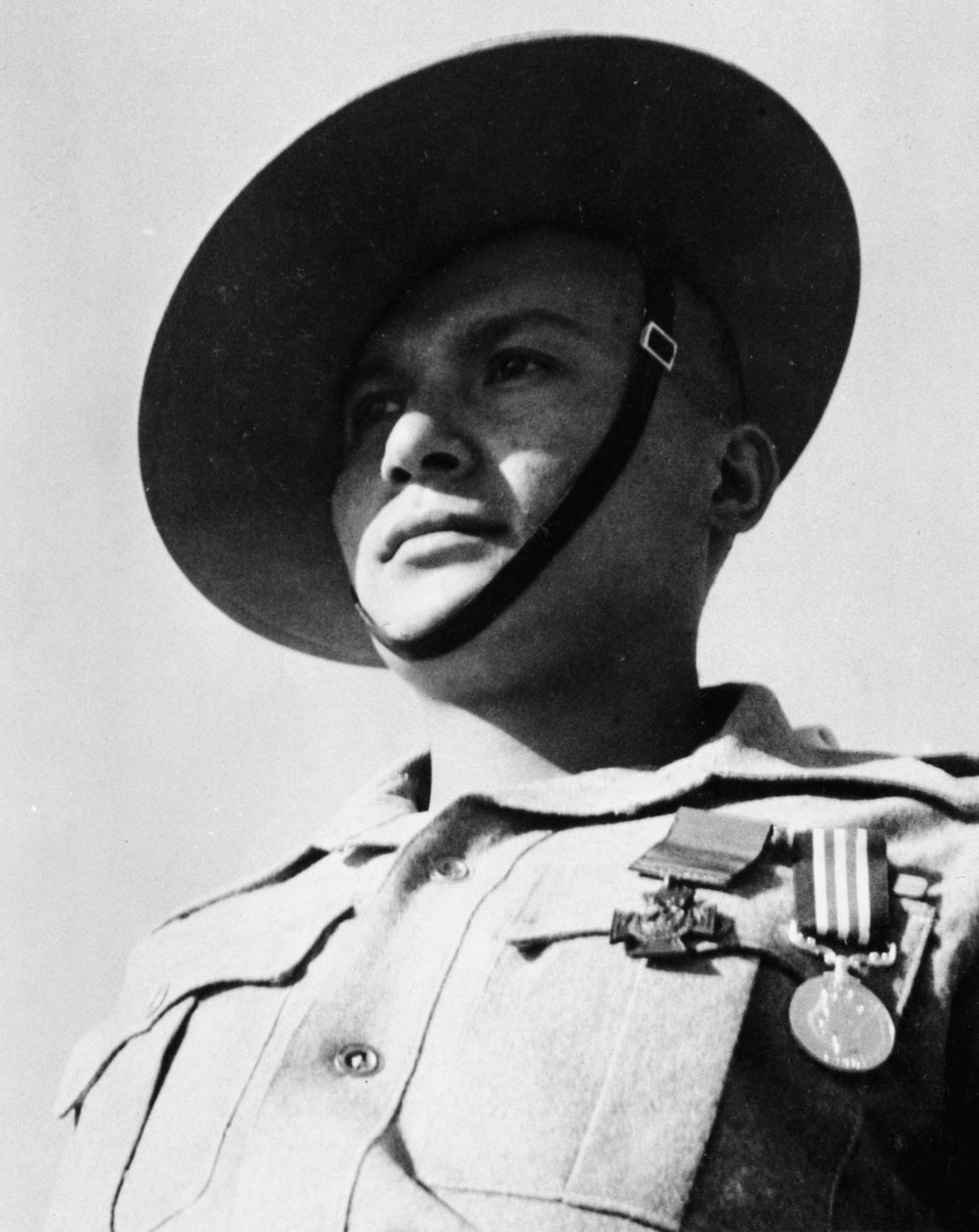 Portrait du fusilier Ganju Lama VC MM, 1er bataillon, 7th Duke of Edinburgh