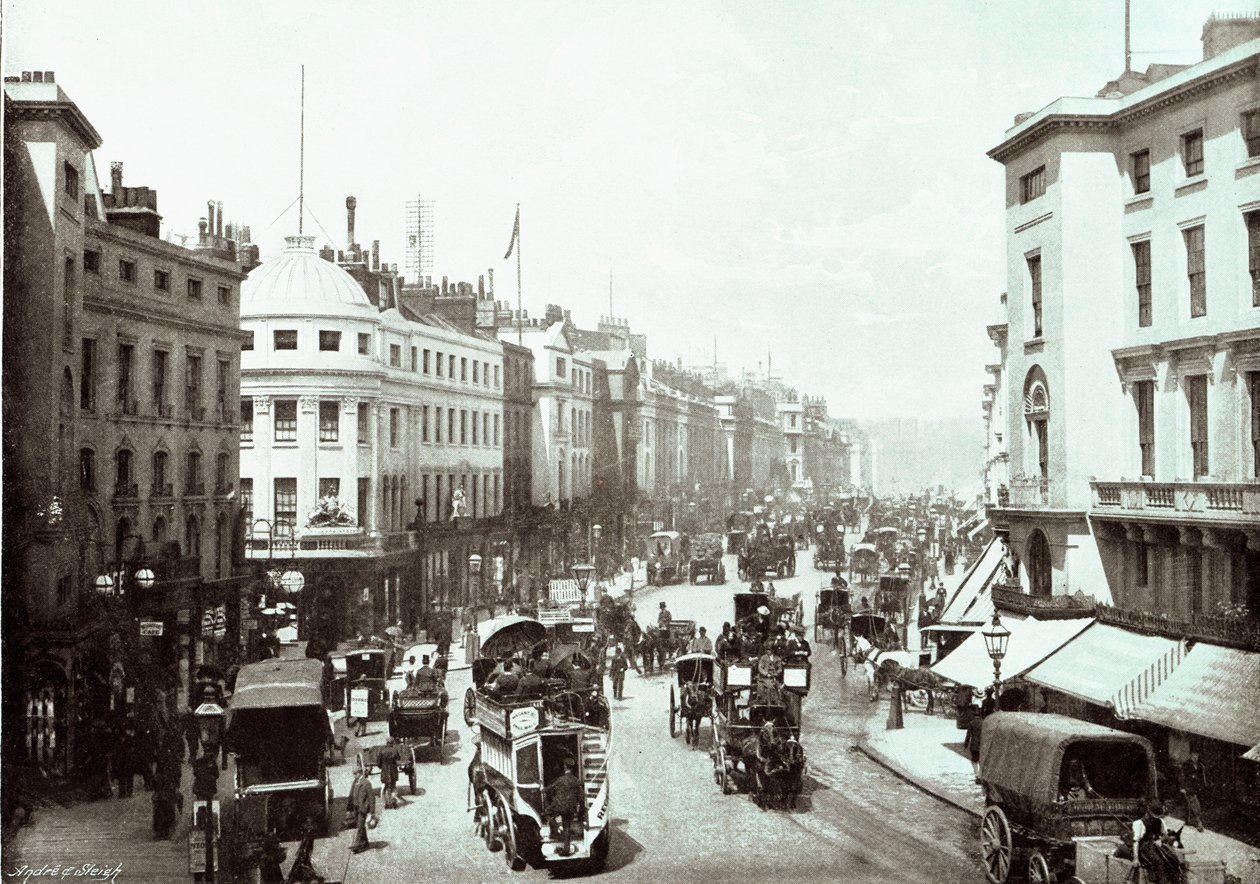 Regent Street, Londres c.1900 - English Photographer