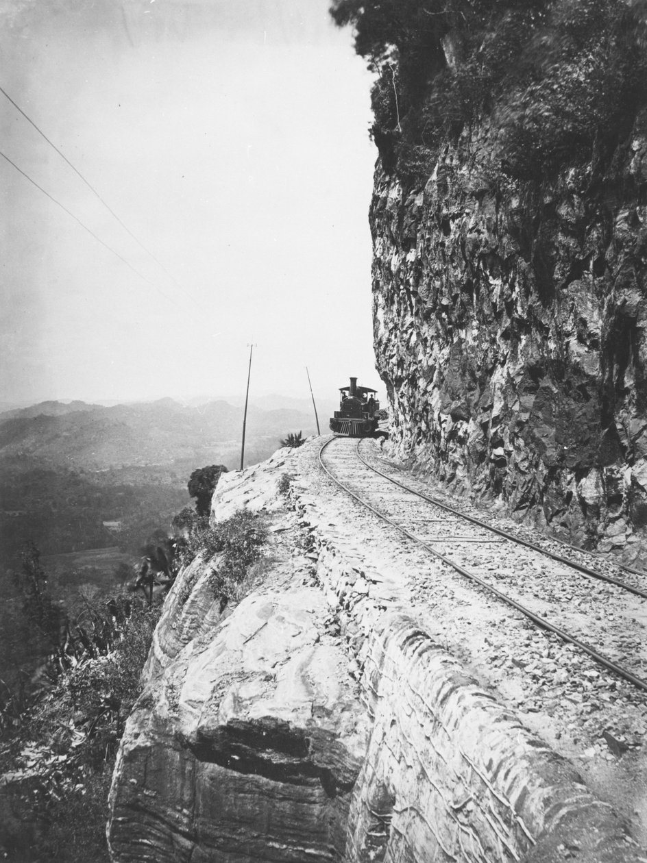 Sensation Rock, Sri Lanka, vers 1860-90 - English Photographer