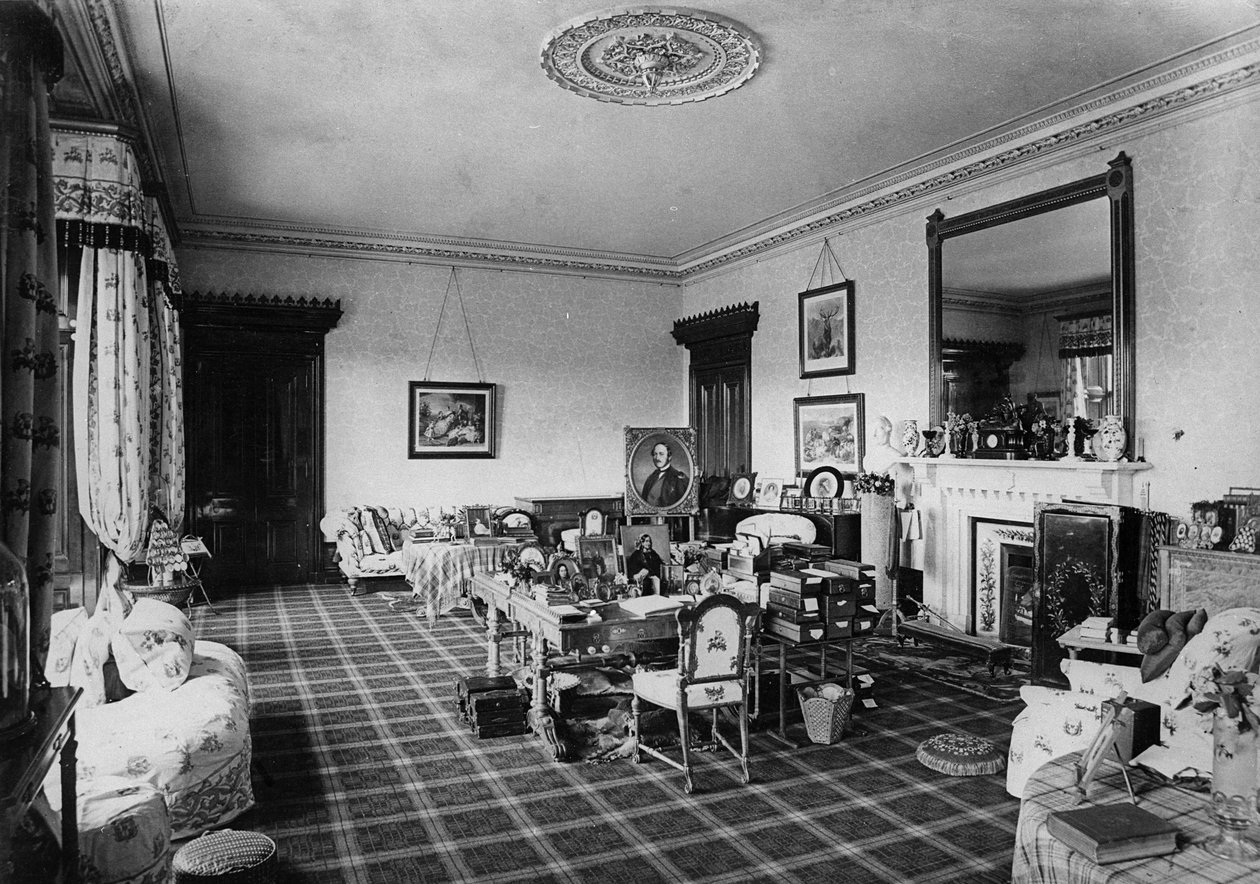Le salon de la reine, château de Balmoral - English Photographer