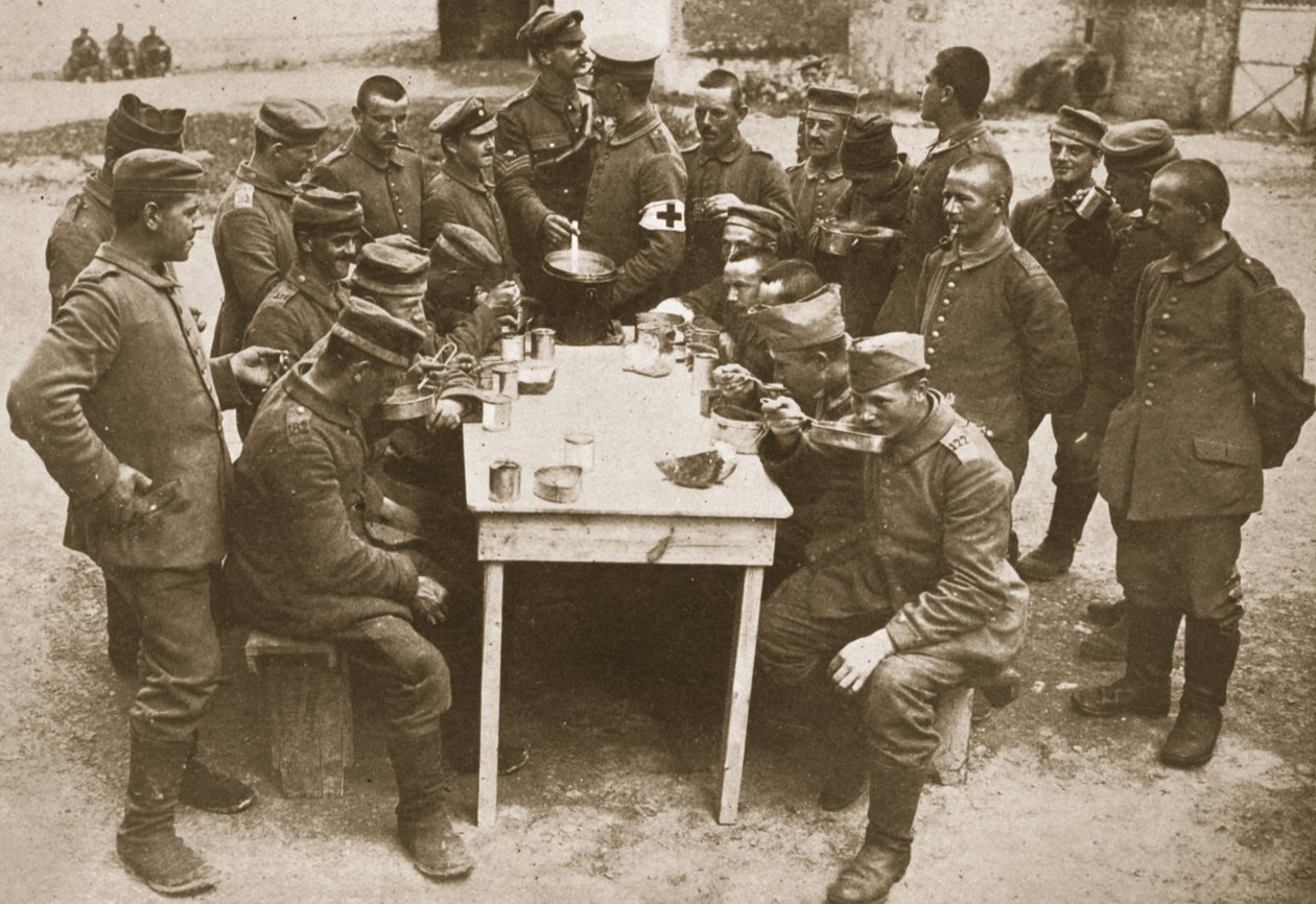 La façon dont les prisonniers de guerre allemands sont traités après leur capture - English Photographer