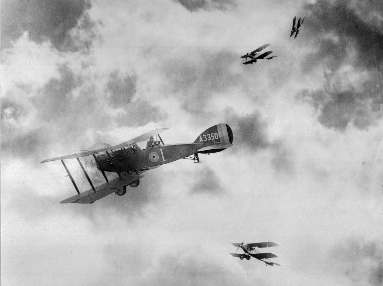 Avion de la Première Guerre mondiale, 1916-17 - English Photographer