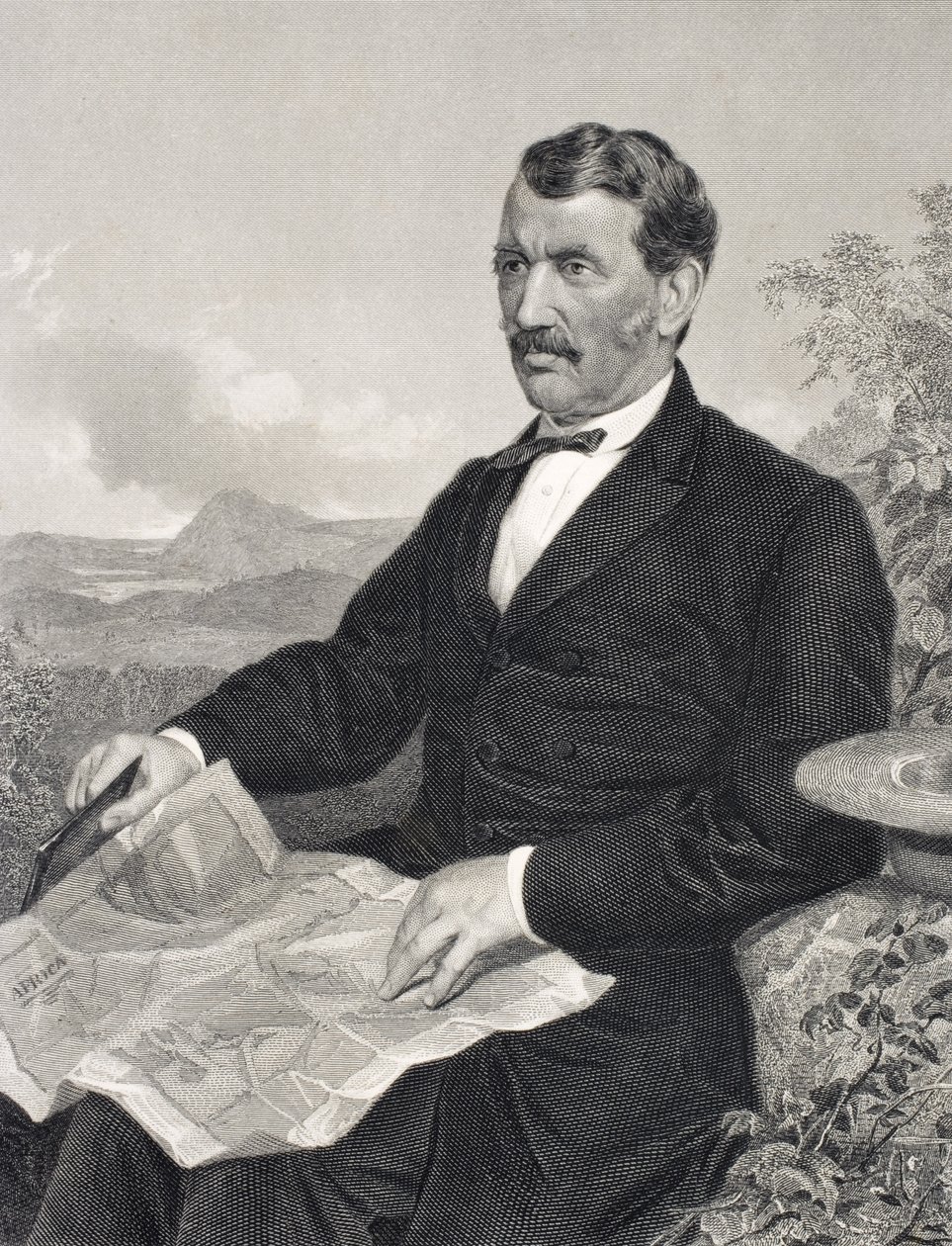 David Livingstone (1813-73) - English School