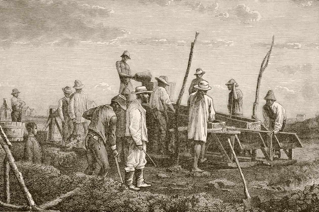 Extraction de diamants en Afrique du Sud - English School
