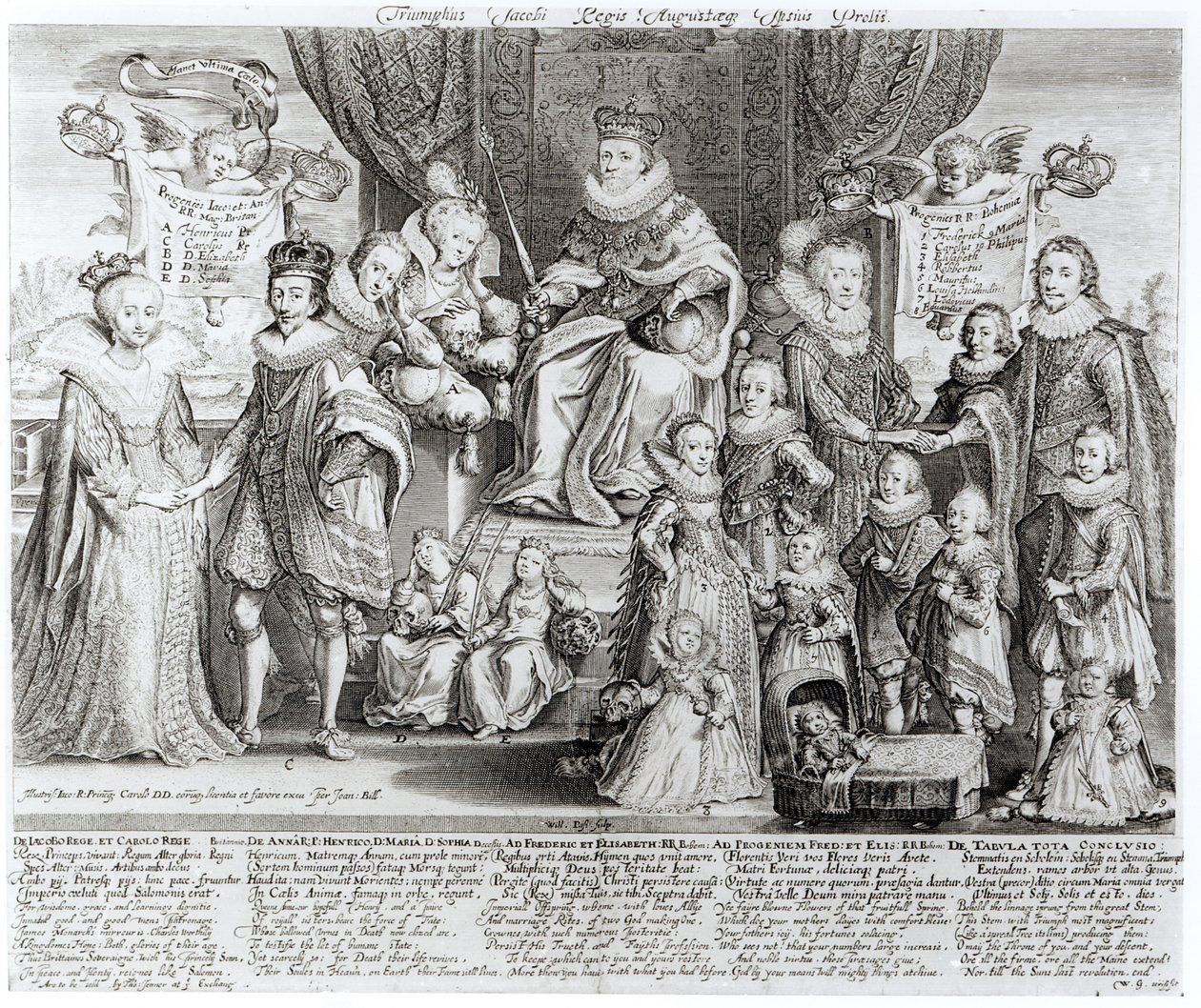 Portrait de famille de Jacques Ier d