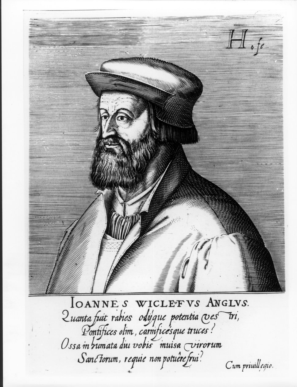 John Wycliffe (vers 1330-84) - English School