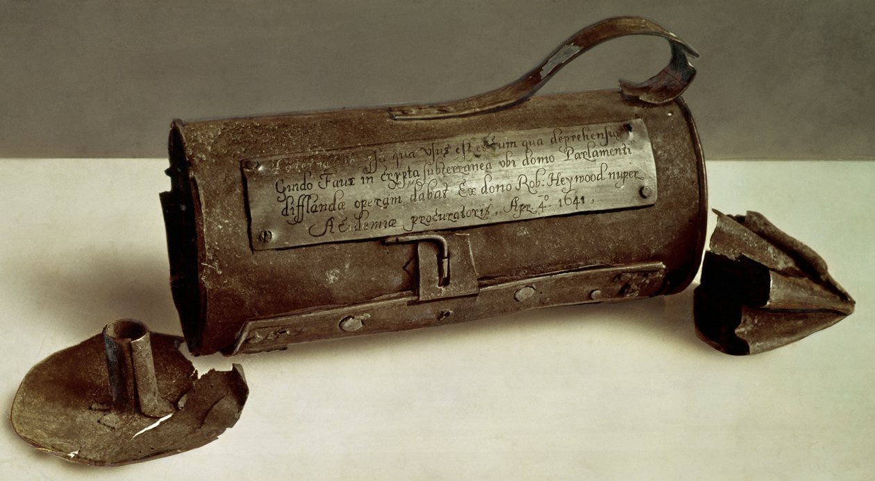 Lanterne appartenant à Guy Fawkes (1570-1606) - English School