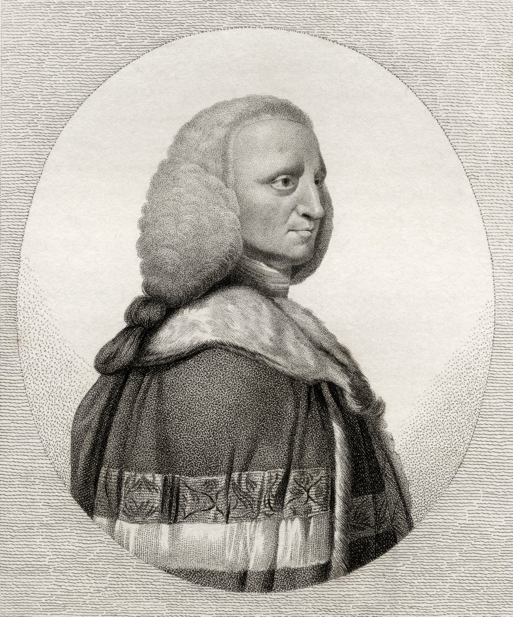Lord George Lyttleton, gravé par Bocquet, illustration de 