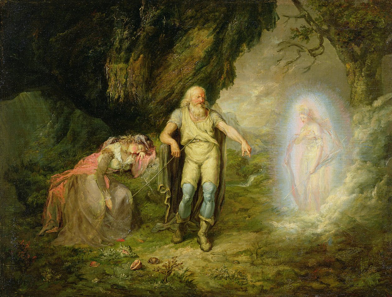 Miranda, Prospero et Ariel, de 