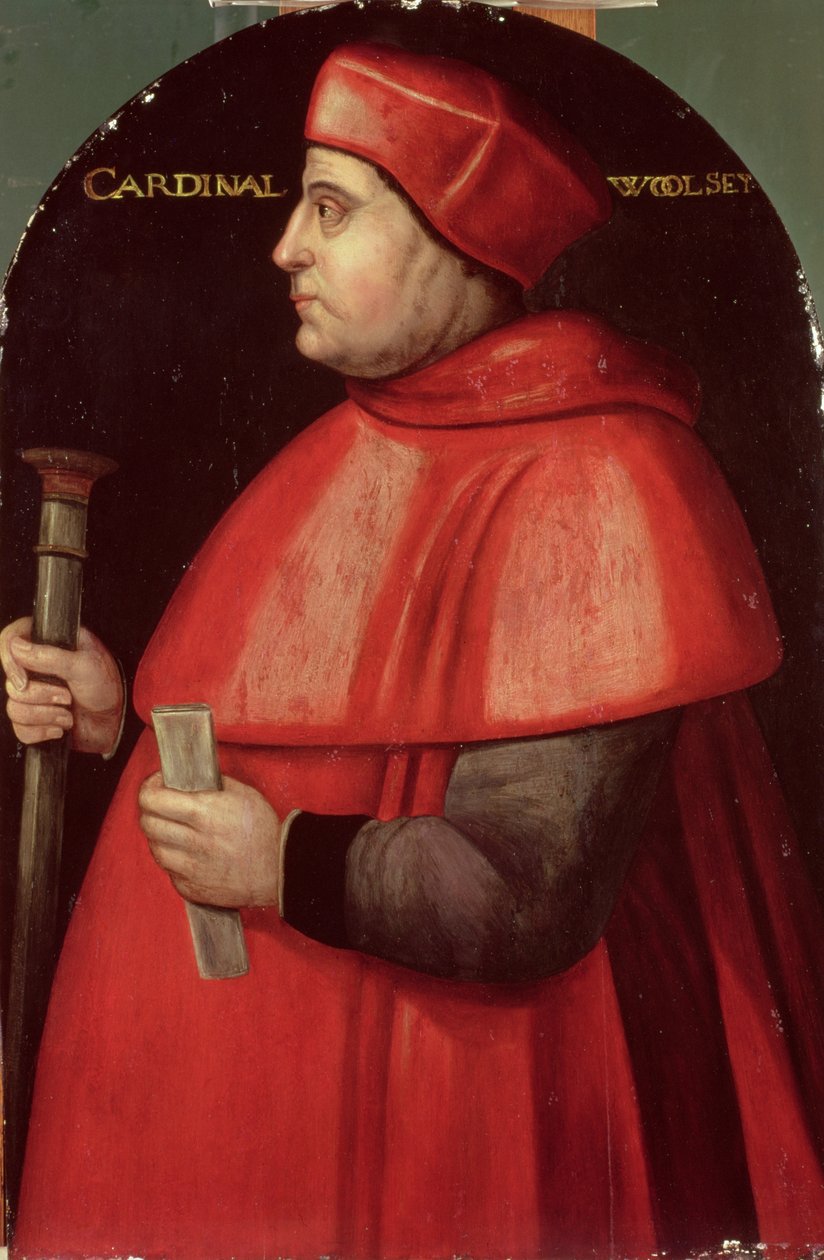Portrait du cardinal Thomas Wolsey (vers 1475-1530) - English School