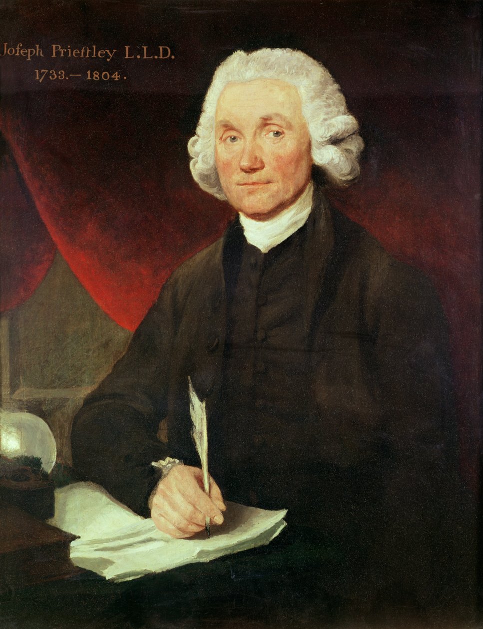 Portrait de Joseph Priestley (1733-1804) - English School