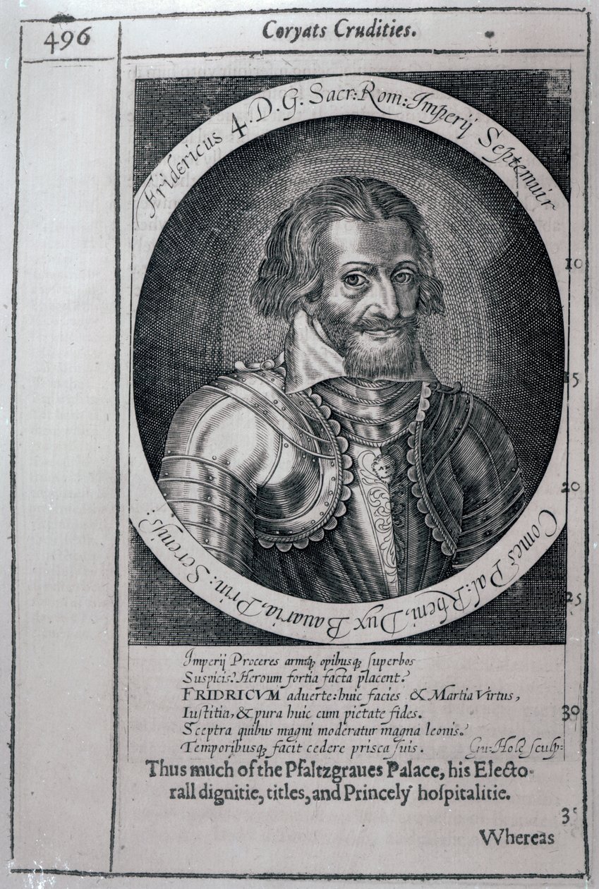 Portrait de Thomas Coryate (vers 1577-1617) de 