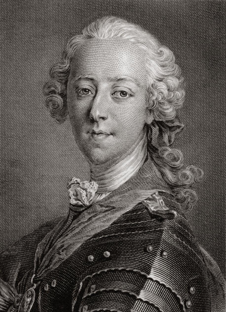 Prince Charles Edward Louis Philip Casimir Stewart (1720-88), le Jeune Prétendant, connu sous le nom de Bonnie Prince Charlie - English School