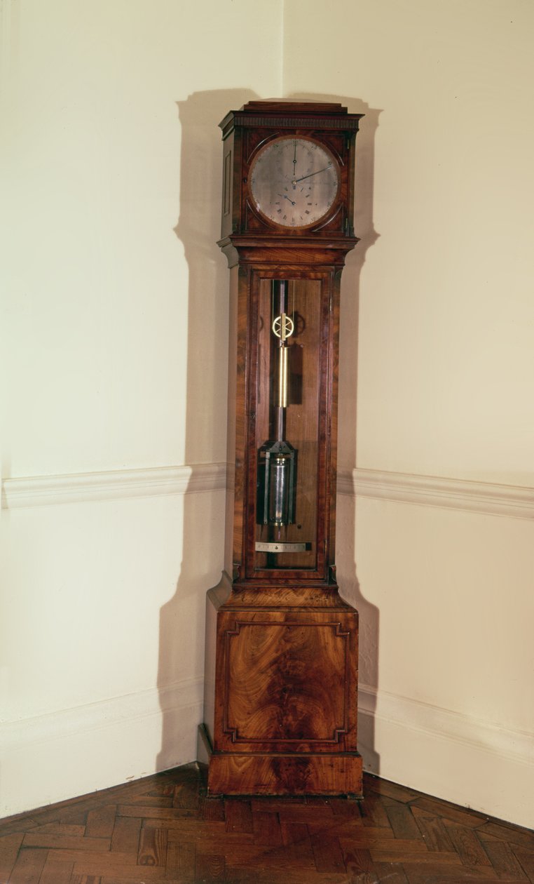 Horloge régulatrice par Barraud, Londres, c.1810 - English School