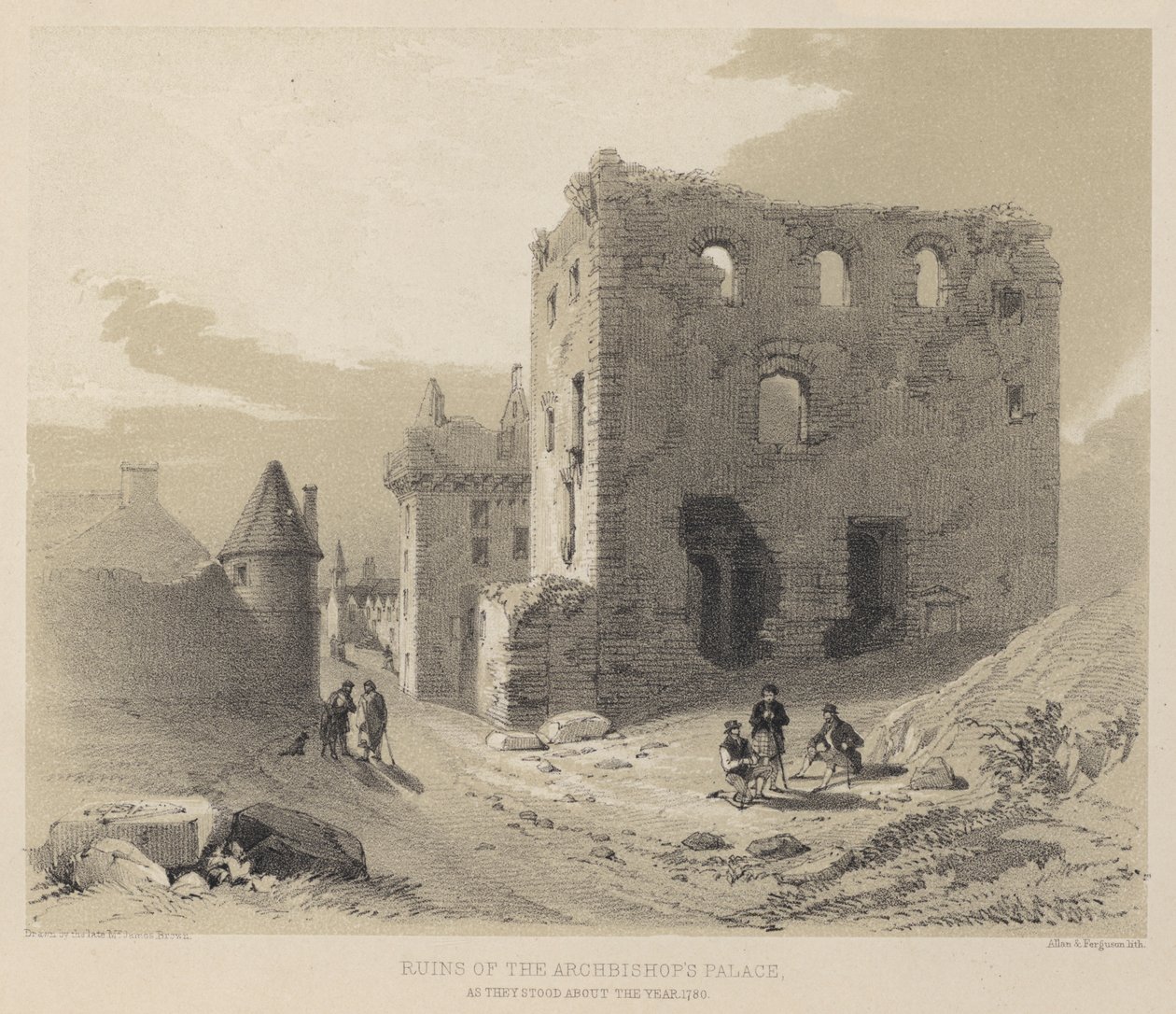 Ruines du Palais de l