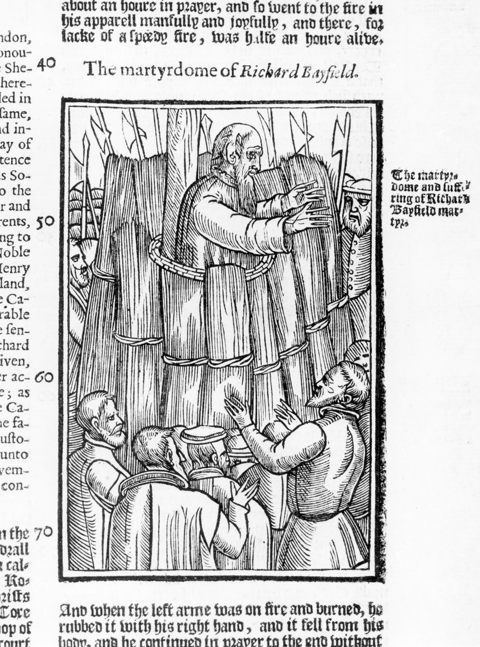 Le Martyre de Richard Bayfield (d.1531) de 