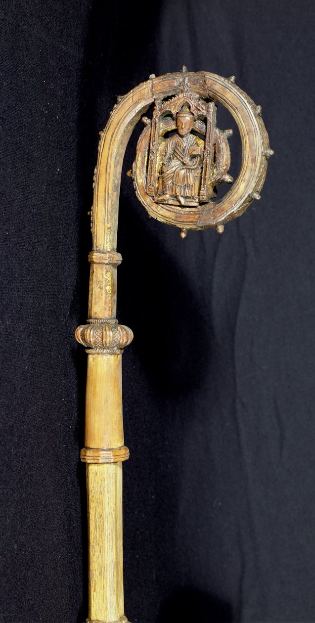 La crosse de Serbroke, 1450 (bois) - English School