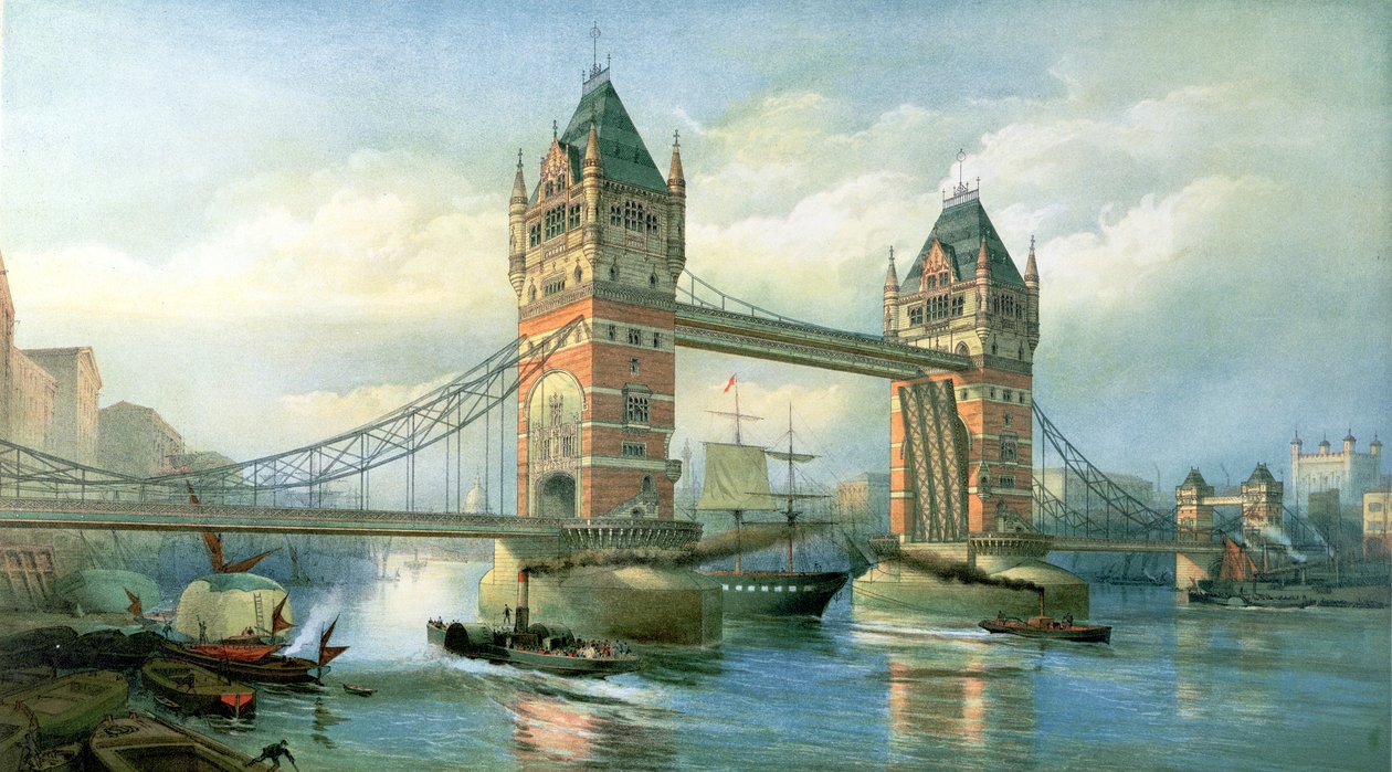 Le Tower Bridge, Londres - English School