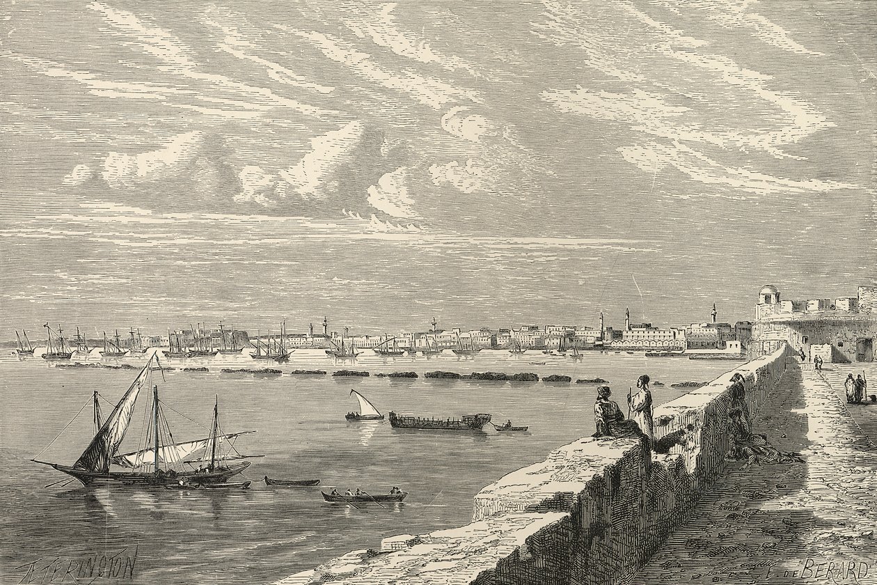 Vue de Tripoli - English School