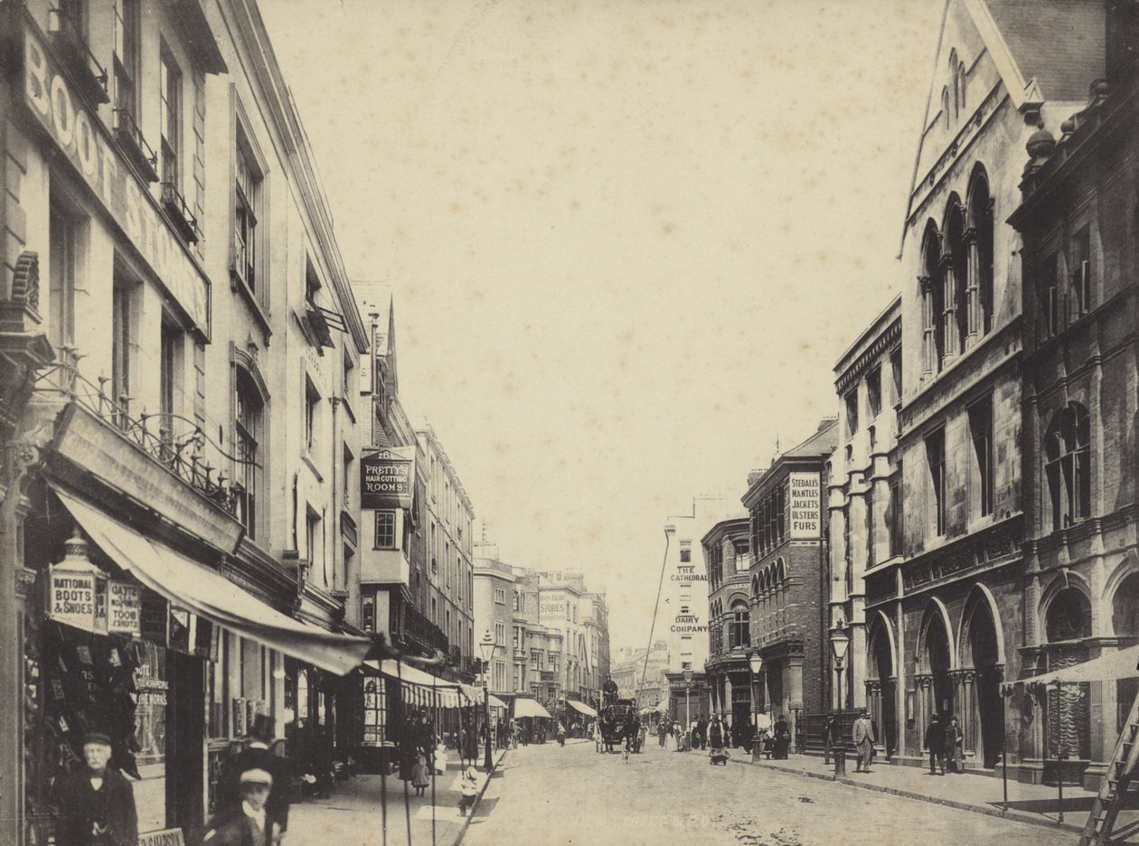 High Street, Exeter, Devon - English Photographer