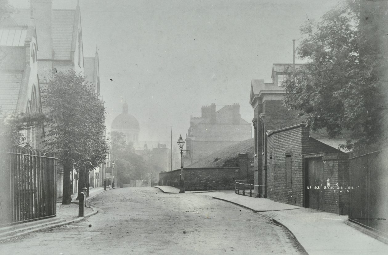 Arc de Highgate : approche ouest, 1896 - English Photographer